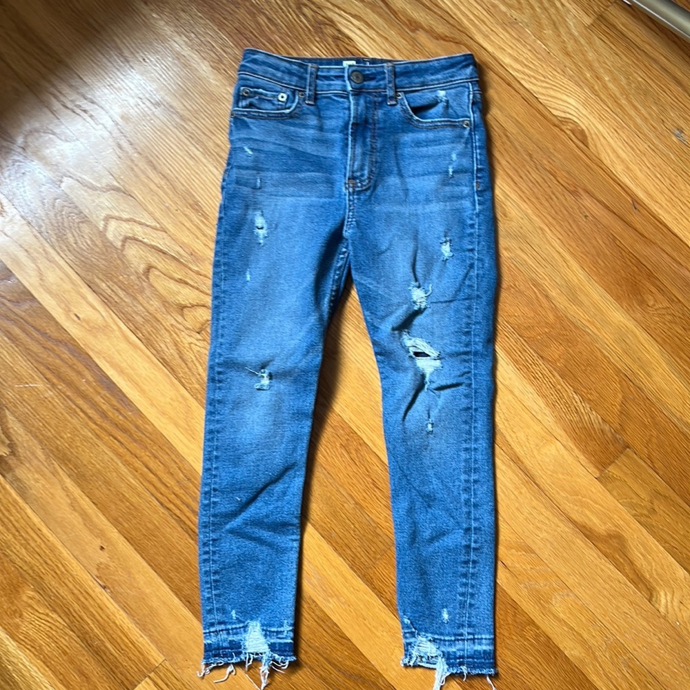 Gap ripped jeans